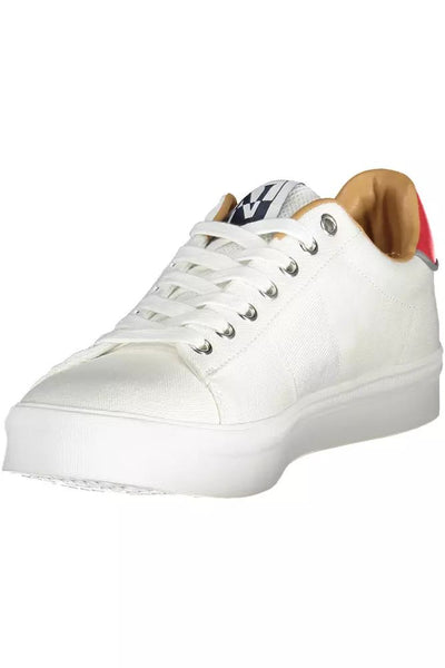 Napapijri White Polyester Sneaker