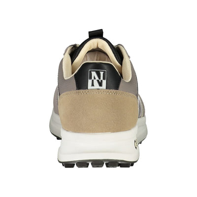 Napapijri Sleek Laced Sports Sneakers with Contrast Accents
