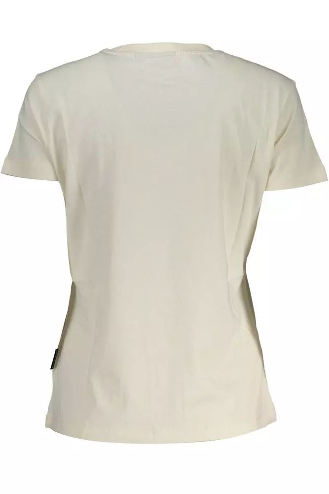 Napapijri  White Cotton Tops & T-Shirt