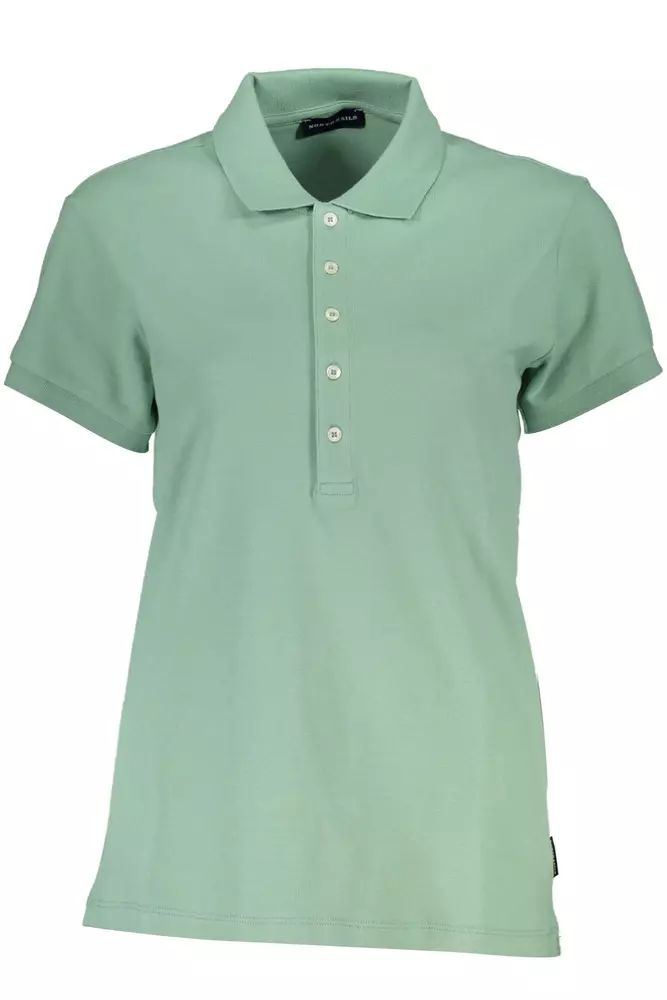North Sails Green Cotton Polo Shirt