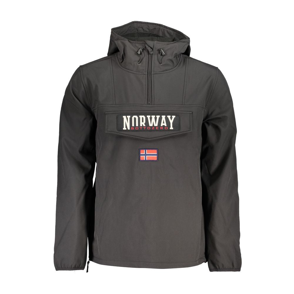 Norway 1963 Sleek Soft Shell Hooded Jacket for Men