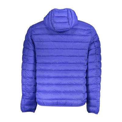 Norway 1963 Chic Blue Polyamide Hooded Jacket