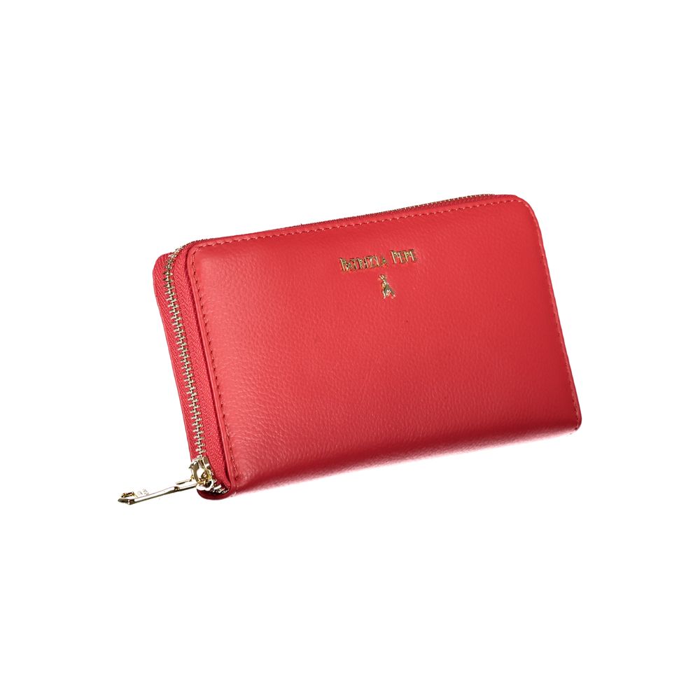 Patrizia Pepe Chic Pink Zip Wallet With Multiple Compartments