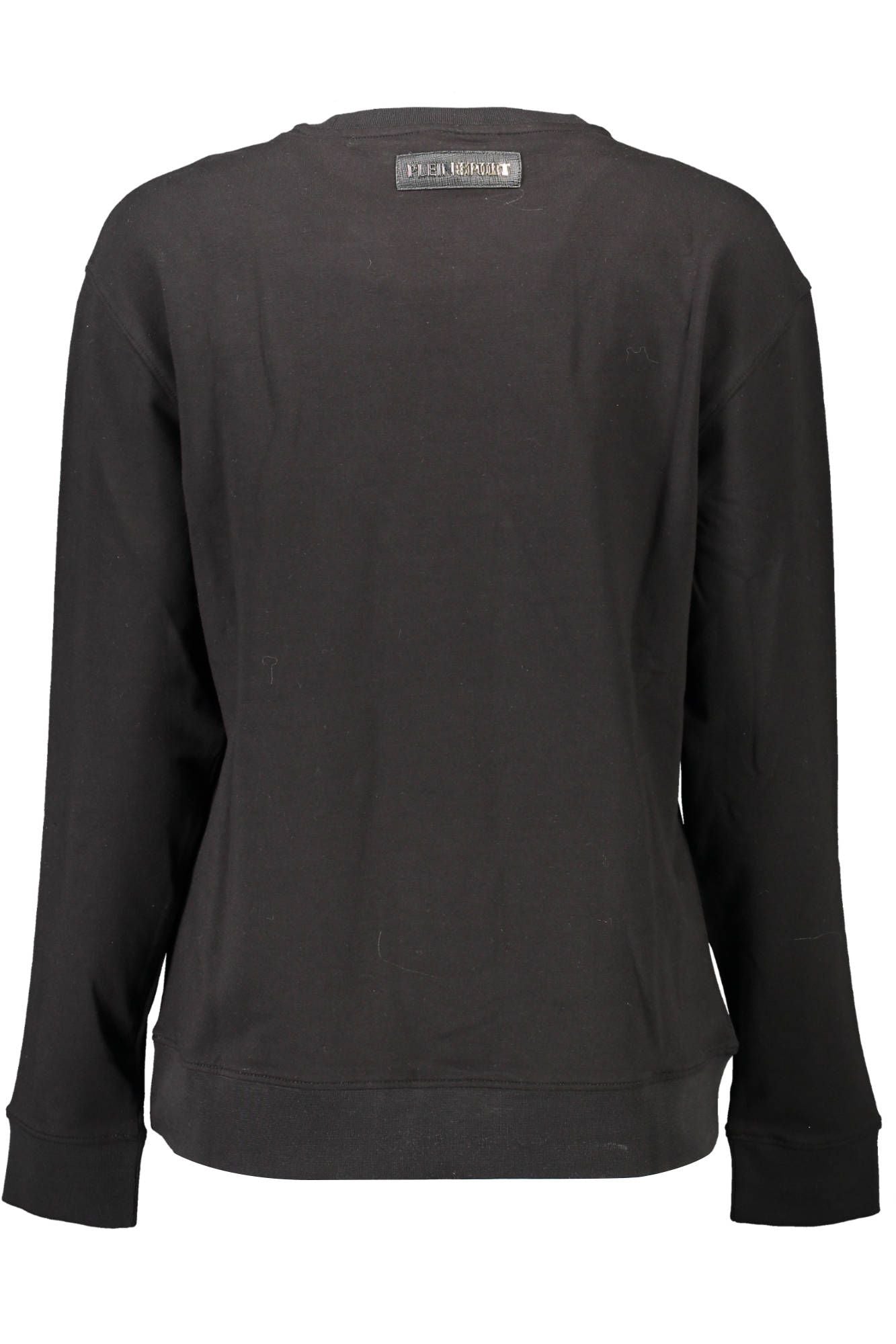 Plein Sport Black Cotton Sweater
