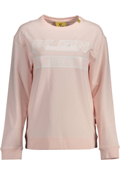 Plein Sport Pink Cotton Sweater