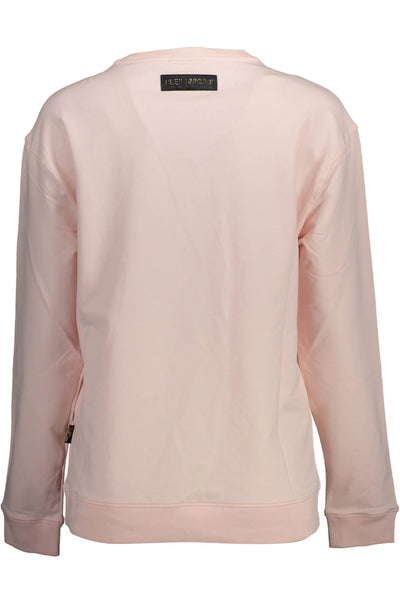 Plein Sport Pink Cotton Sweater