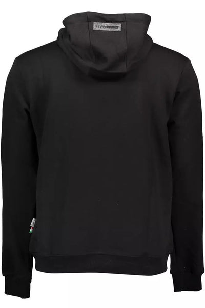 Plein Sport Black Cotton Sweater