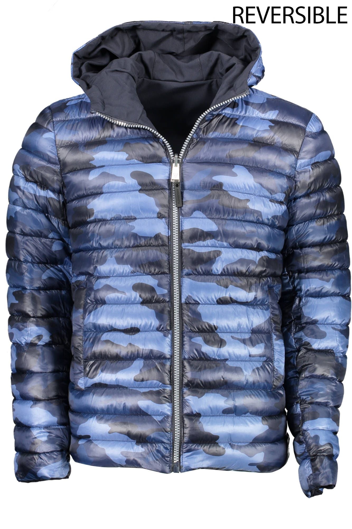 Plein Sport Blue Polyester Jacket
