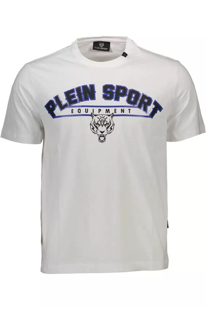 Plein Sport White Cotton T-Shirt
