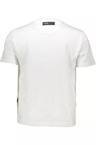 Plein Sport White Cotton T-Shirt
