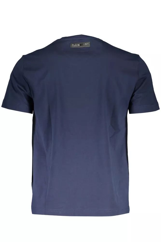 Plein Sport Blue Cotton T-Shirt