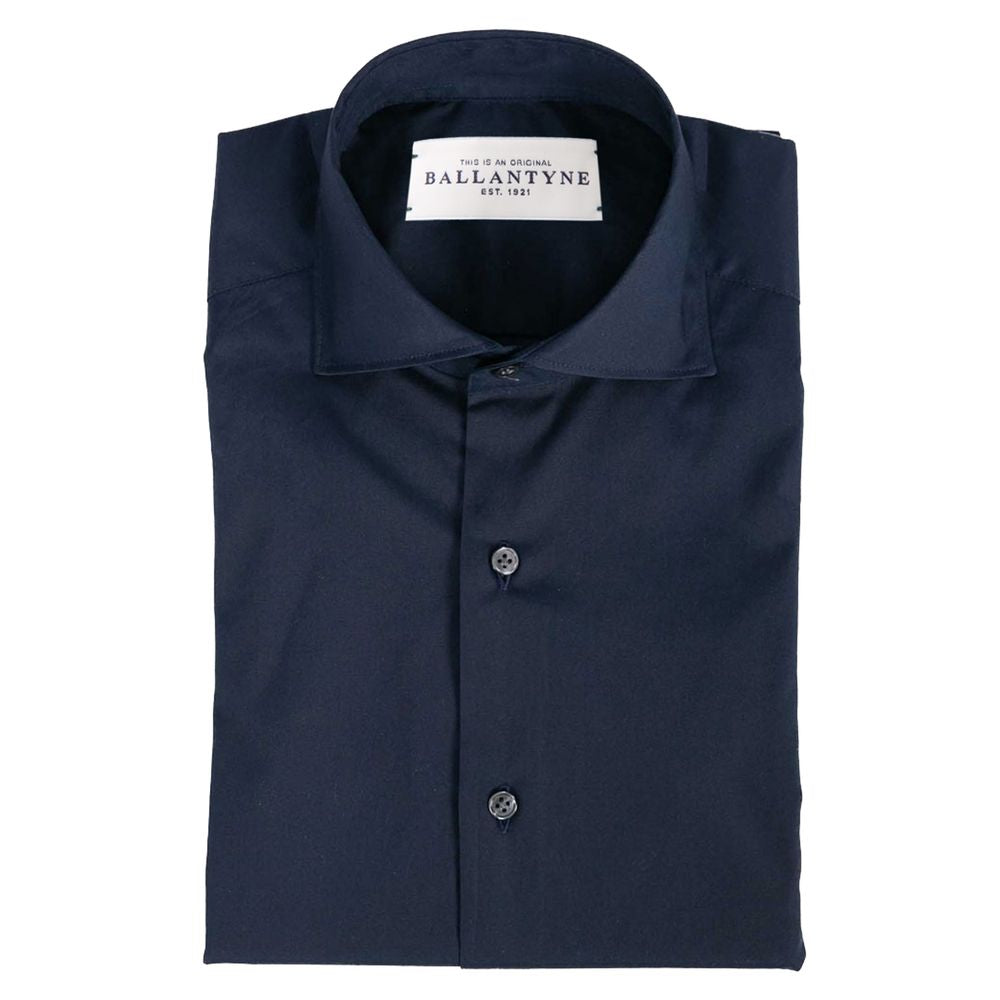 Ballantyne Blue Cotton Shirt