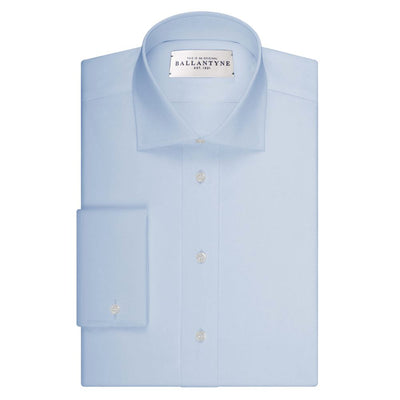 Ballantyne Light Blue Cotton Shirt