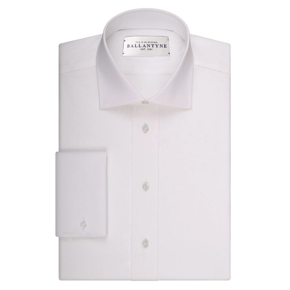 Ballantyne White Cotton Shirt