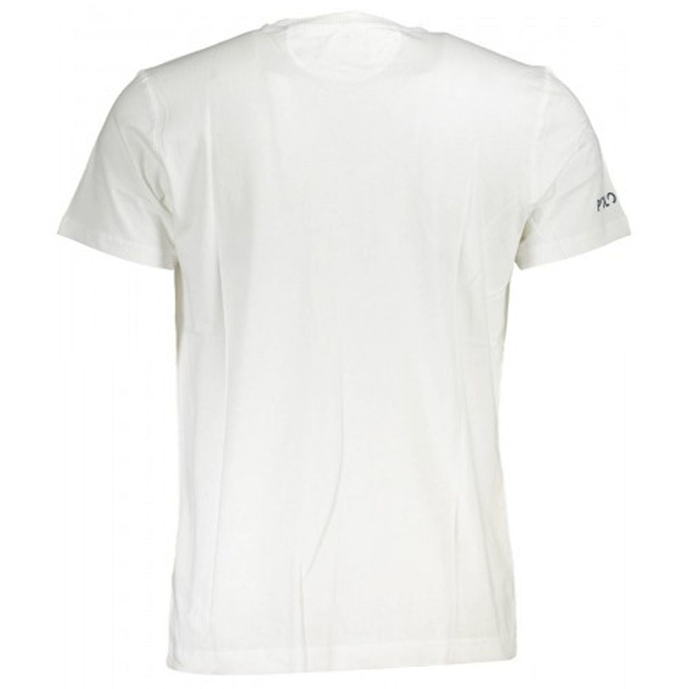 La Martina White Cotton T-Shirt