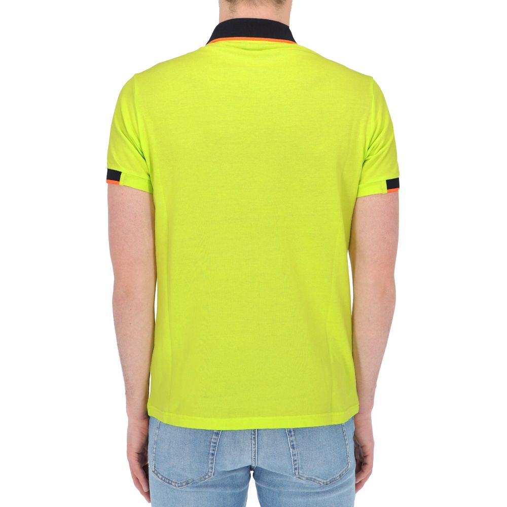 Refrigiwear Yellow Cotton Polo Shirt