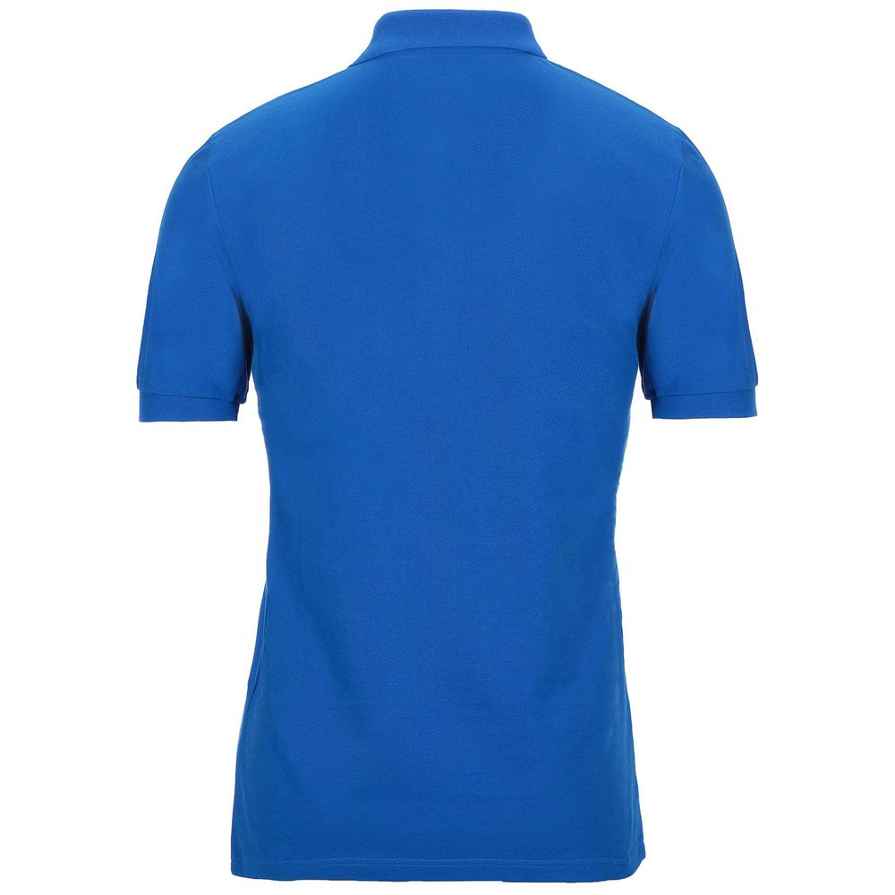 Refrigiwear Blue Cotton Polo Shirt