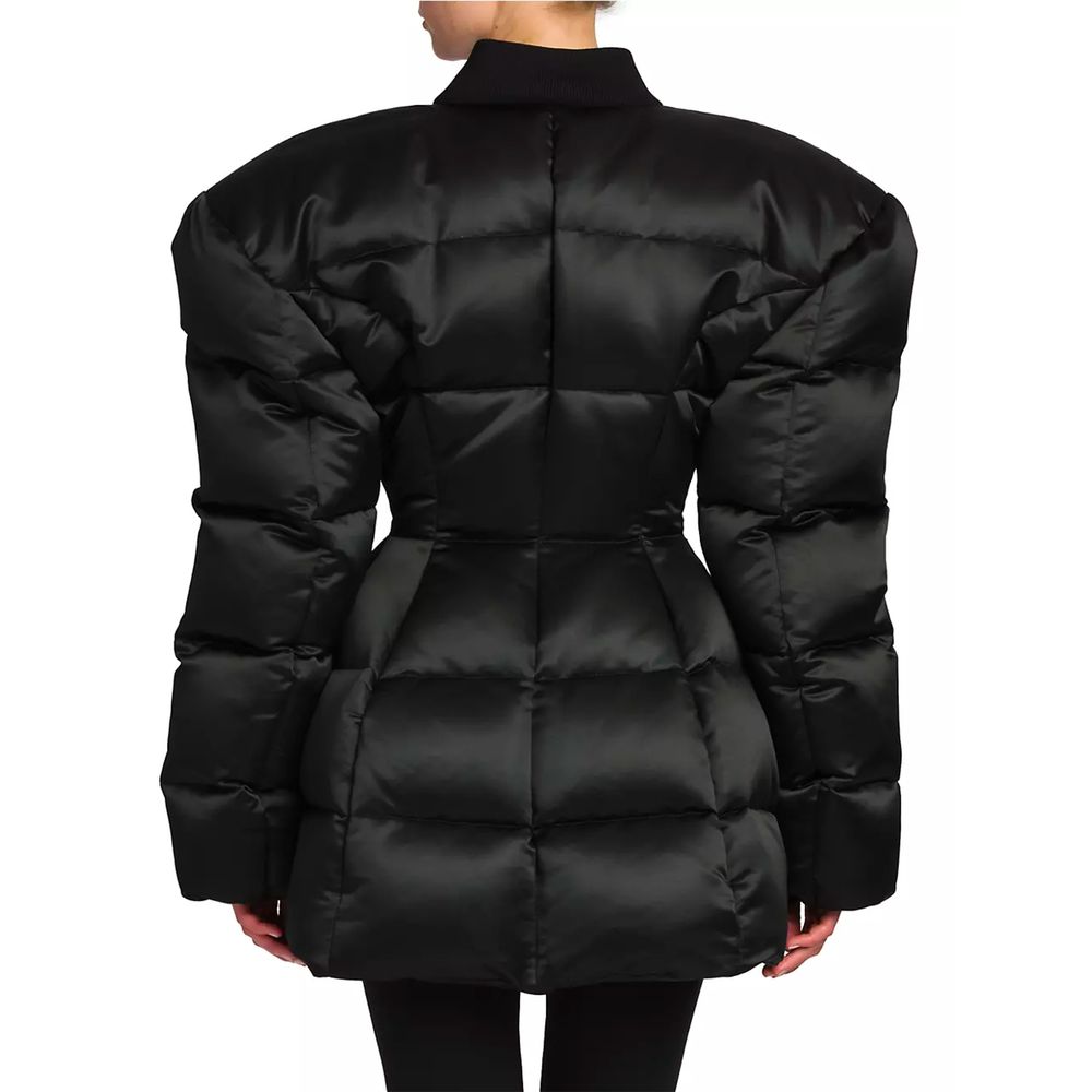Dolce & Gabbana Black Polyester Jackets & Coat
