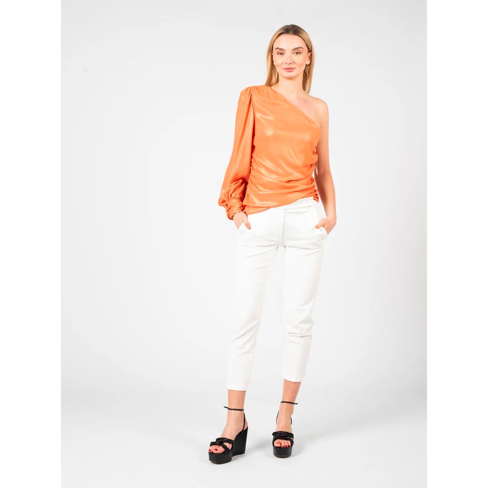 Pinko Orange Polyester Tops & T-Shirt
