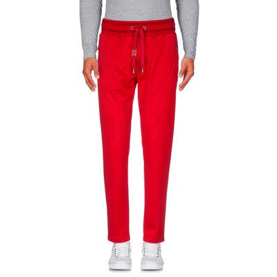 Dolce & Gabbana Pink Polyester Jeans & Pant