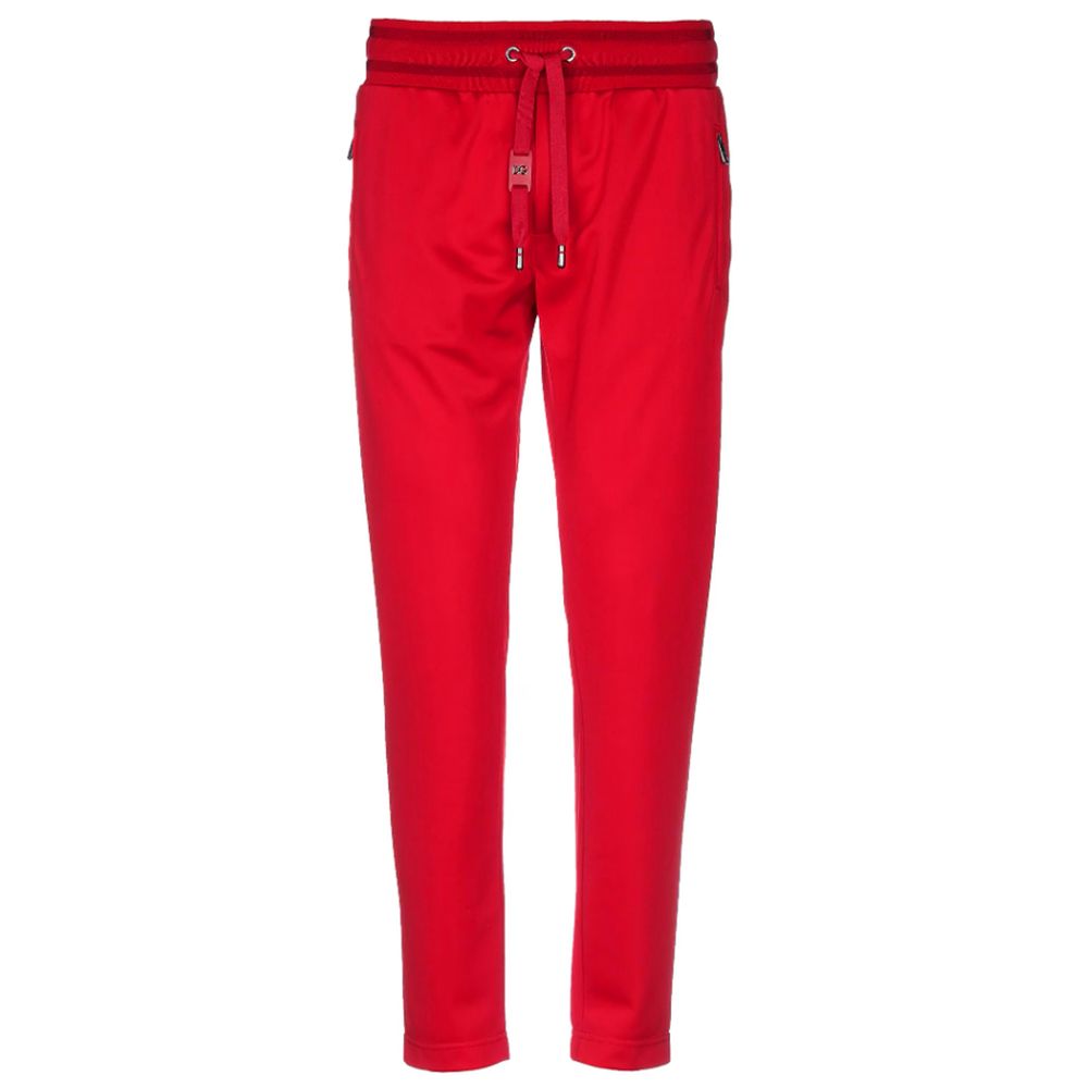 Dolce & Gabbana Pink Polyester Jeans & Pant