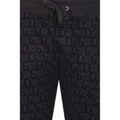 Dolce & Gabbana Black Cotton Jeans & Pant