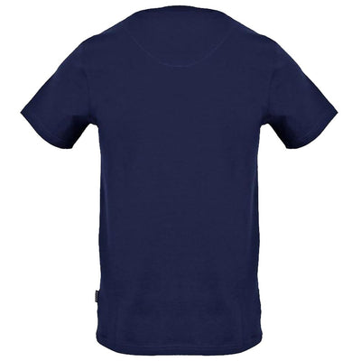 Aquascutum Blue Cotton T-Shirt