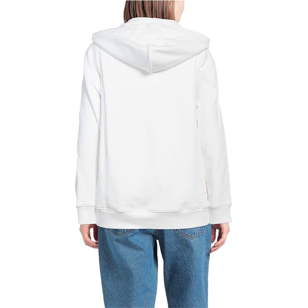 Moschino Couture White Cotton Sweater