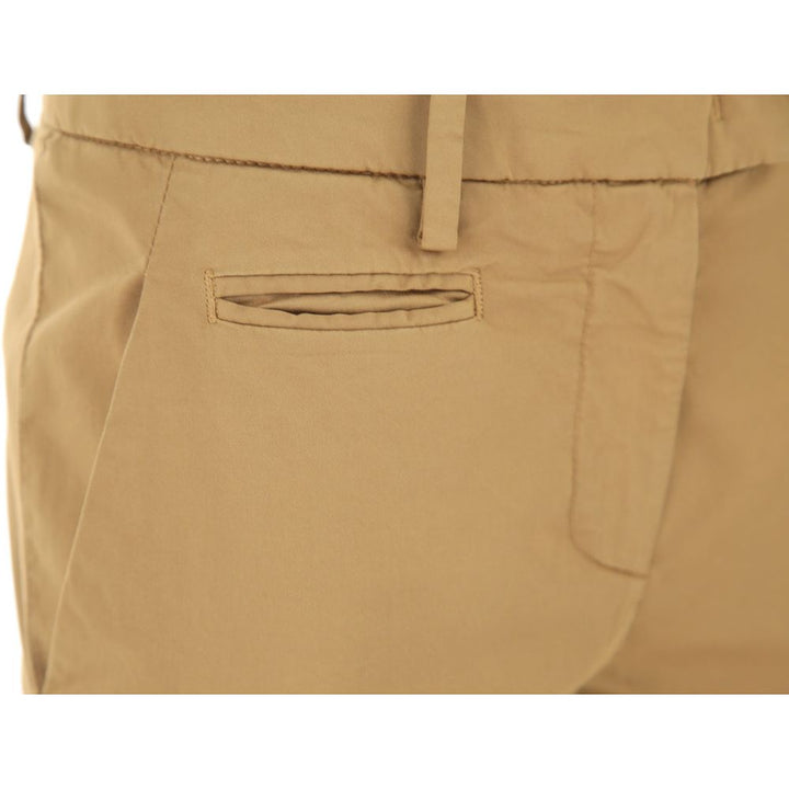 Dondup Brown Cotton Jeans & Pant