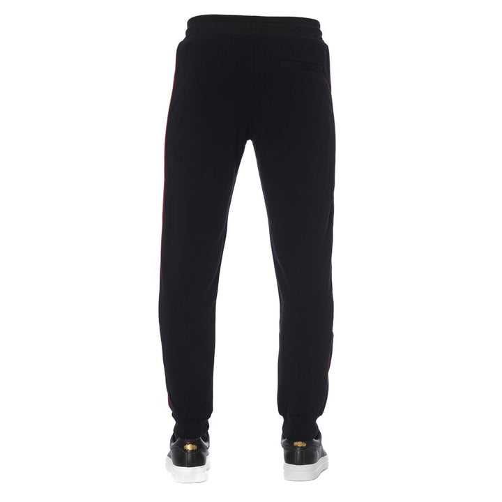 Trussardi Black Cotton Jeans & Pant