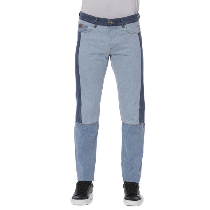 Trussardi Jeans Blue Cotton Jeans & Pant