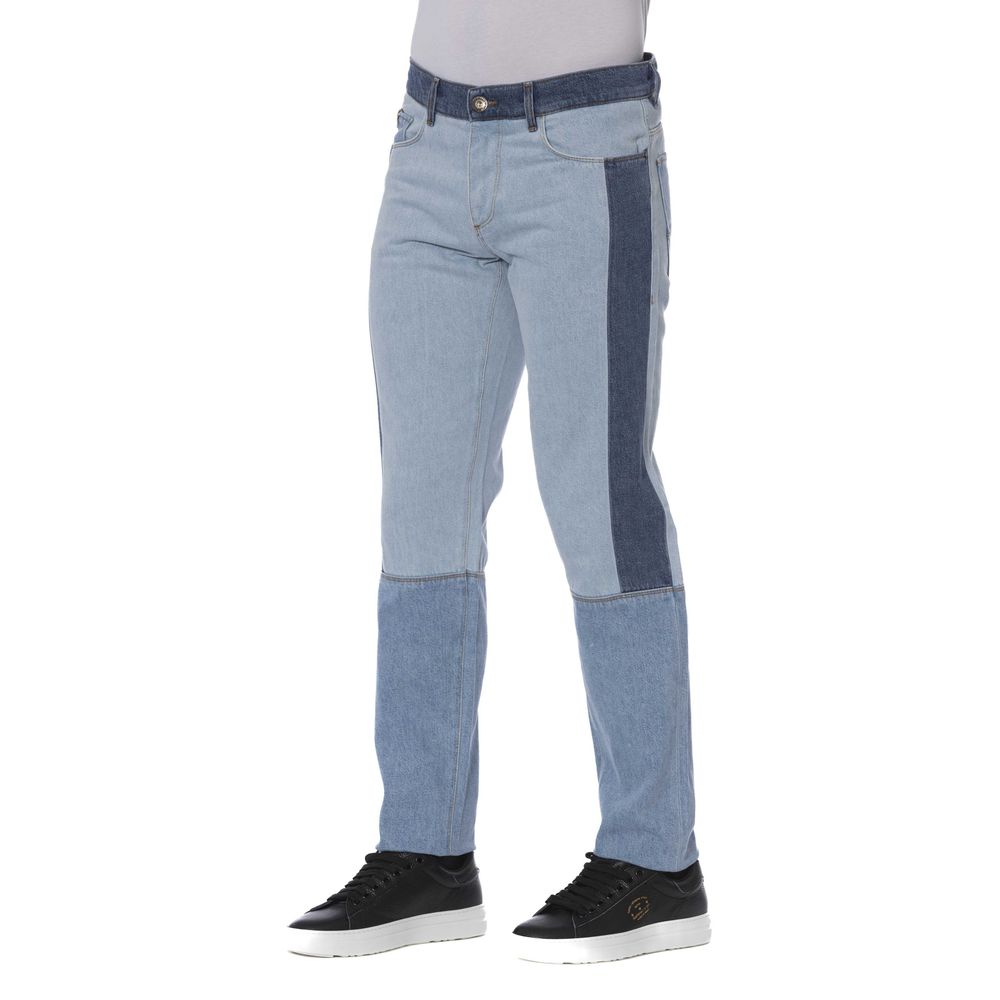 Trussardi Jeans Blue Cotton Jeans & Pant