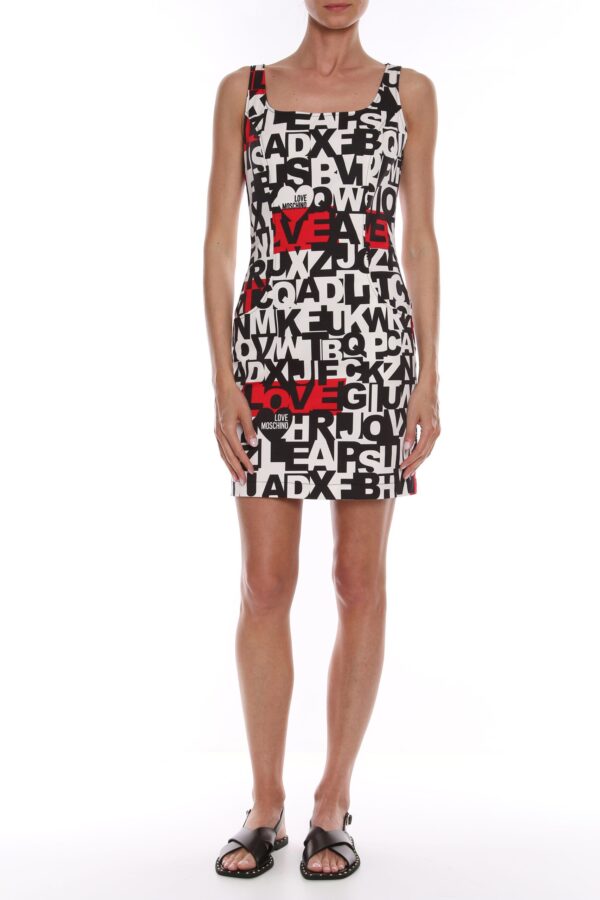 Love Moschino White Cotton Dress Love Moschino Regular price $255.00 Sale price $150.00 Save 41%