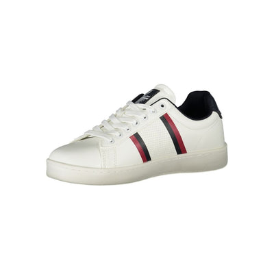 Sergio Tacchini Classic White Sneakers with Contrasting Accents