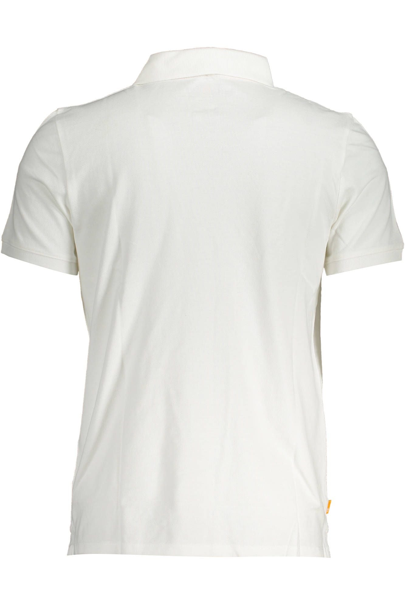 Timberland White Cotton Polo Shirt