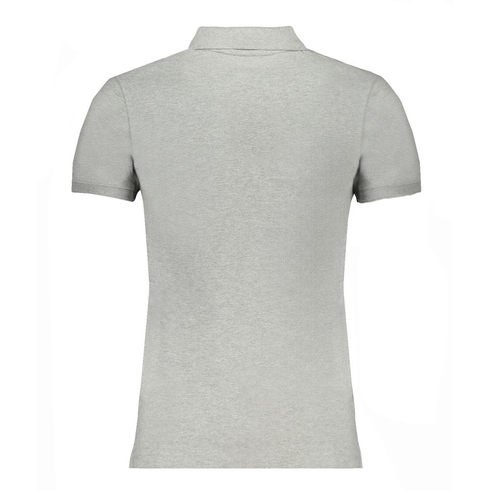 Timberland Gray Cotton Polo Shirt