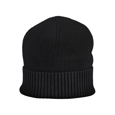 Tommy Hilfiger Black Cotton Hats & Cap