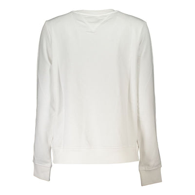 Tommy Hilfiger White Cotton Sweater