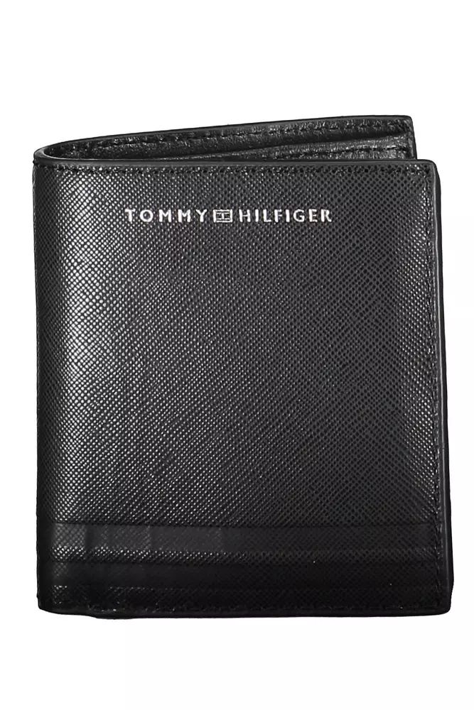 Tommy Hilfiger  Black Leather Wallet