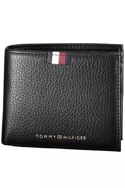 Tommy Hilfiger  Black Leather Wallet