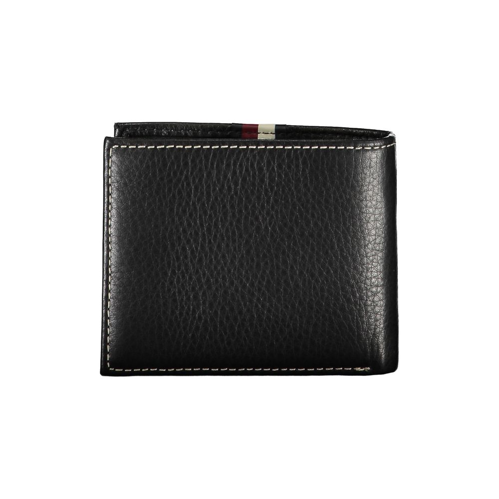 Tommy Hilfiger Black Leather Wallet