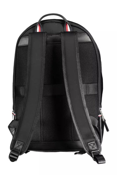 Tommy Hilfiger  Black Polyester Backpack