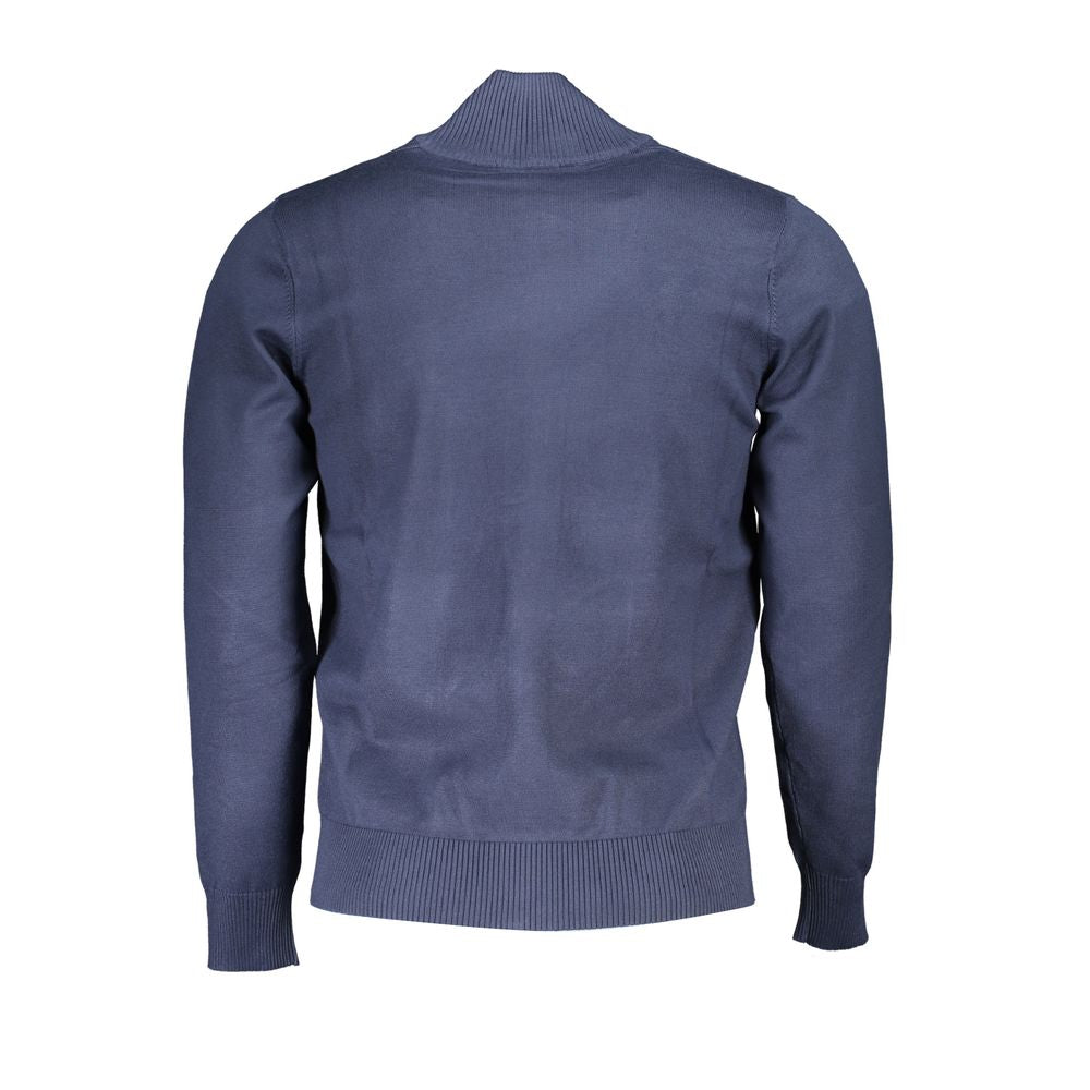U.s. Grand Polo Blue Nylon Sweater