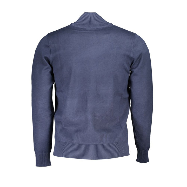 U.s. Grand Polo Blue Nylon Sweater