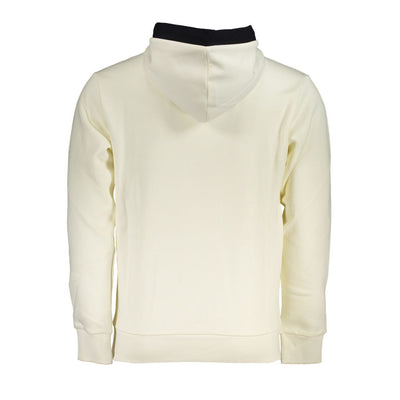 U.S. Grand Polo Elegant Fleece Hooded Sweatshirt with Contrast Details