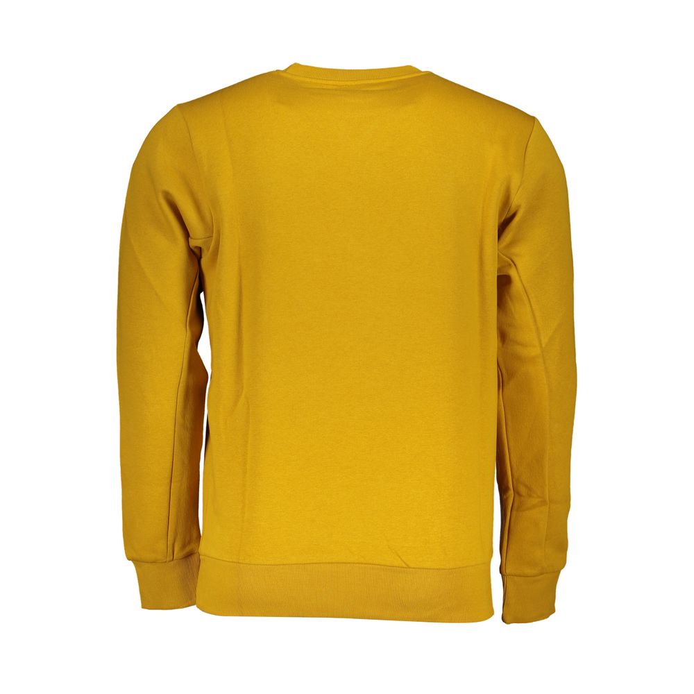 U.S. Grand Polo Sunshine Yellow Fleece Crew Neck Sweatshirt