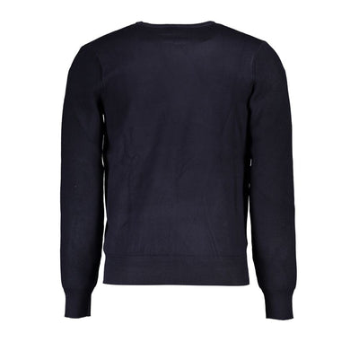 U.S. Grand Polo Elegant Crew Neck Sweater with Contrast Details