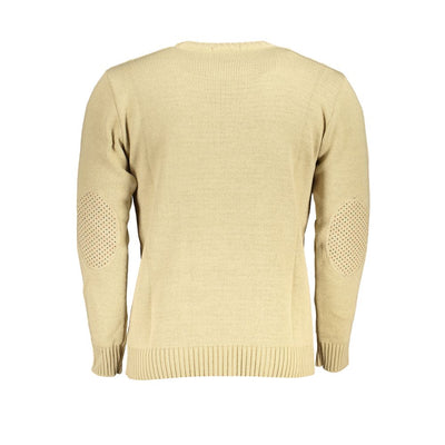 U.S. Grand Polo Beige Fabric Sweater