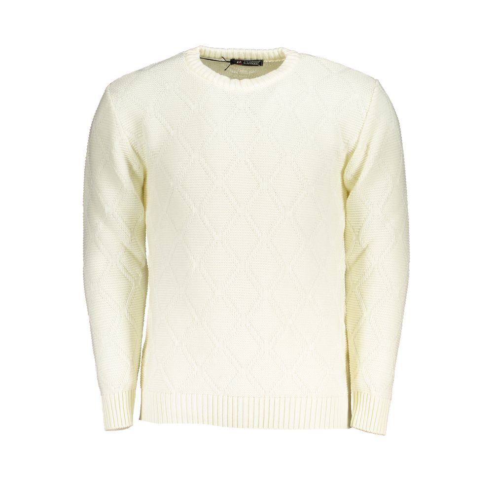 U.s. Grand Polo White Fabric Sweater