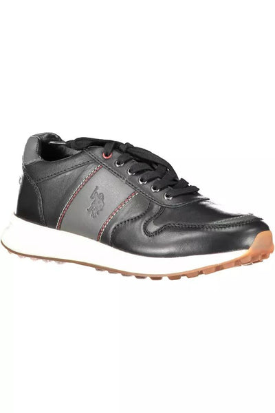U.S. Polo Assn. Black ECO Leather Sneaker